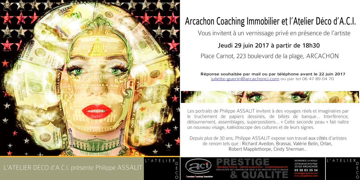 Invitation vernissage ACI ASSALIT